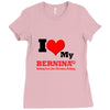 i love my bernina Ladies Fitted T-Shirt
