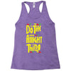 do the aight thing Racerback Tank