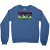 sound activated flashing light Crewneck Sweatshirt