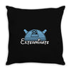 dalek dr who inspired Throw Pillow