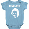 rivelino brazil 70s football world cup legend retro Baby Bodysuit