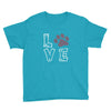 love paw rhinestud Youth Tee