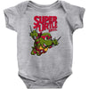 super turtle bros raph Baby Onesie