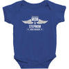 i have two titles Baby Bodysuit