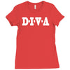 diva Ladies Fitted T-Shirt