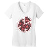 pizza1 Women's V-Neck T-Shirt