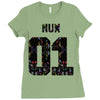 mum 01 Ladies Fitted T-Shirt