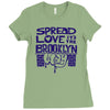 spread love the brooklyn way Ladies Fitted T-Shirt