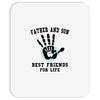 father and son best friends son Mousepad