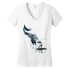 chance of scattered showers Women's V-Neck T-Shirt