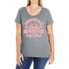 bowser's gym Ladies Curvy T-Shirt