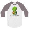 ninja diet 3/4 Sleeve Shirt