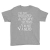 I've Just Developed A Theory That Proves I'm Not A Nerd Youth Tee