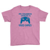 my favorite exercise is video games Youth Tee