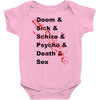 the heads Baby Onesie