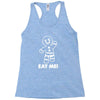 gingerbread man eat me Racerback Tank