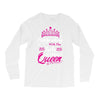 Celebrating With the 6th Birthday Queen Long Sleeve Shirts