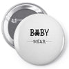 baby bear Pin-back button