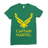 captain marvel 4 Ladies Fitted T-Shirt