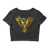 Phoenix Tribal Bird Crop Top