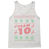 team 10 ugly christmas Tank Top