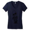 scary boy Women's V-Neck T-Shirt