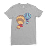 hot bear balloon Ladies Fitted T-Shirt