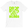 dub step drop beats not bombs black light skrillex ink hiphop dance T-Shirt