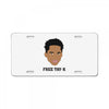 Free Tay-K License Plate