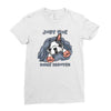 just 5 more minutes Ladies Fitted T-Shirt