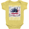 Veteran Don't Thank Me Thank My Brothers &amp; Sister Baby Bodysuit