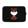 Halloween You Cant Scare Me Im A Preschool Teacher Laptop sleeve