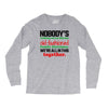 nobody's walking out on this fun old fashioned family christmas we're Long Sleeve Shirts
