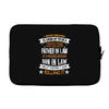 Super Cool Father In Law Of A Freaking Awesome Son In Law Laptop sleeve
