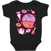 donut ghost baking Baby Bodysuit
