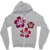 flowers Zipper Hoodie