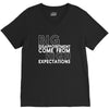 big disappointment come from high expectations V-Neck Tee