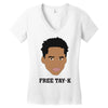 Free Tay-K Women's V-Neck T-Shirt