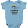 Smart Good Looking Hairdresser Doesnt Get Better Than This Baby Onesie