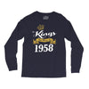 kings are born in 1958 Long Sleeve Shirts