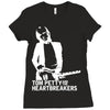 Tom Petty &amp; The Heart breakers 40th Anniversary Tour 2017 Ladies Fitted T-Shirt