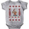 ugly sweater fight christmas t shirts Baby Bodysuit