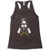 lumberjack skull Racerback Tank