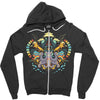 sea the symmetry Zipper Hoodie