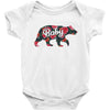 Floral Baby Bear Baby Bodysuit