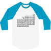 questionable table of elements 3/4 Sleeve Shirt