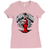 spray the towwn Ladies Fitted T-Shirt