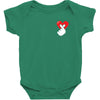 love more pocket Baby Bodysuit