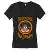 smart strong sensual woman Women's V-Neck T-Shirt