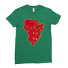 isla nublar Ladies Fitted T-Shirt